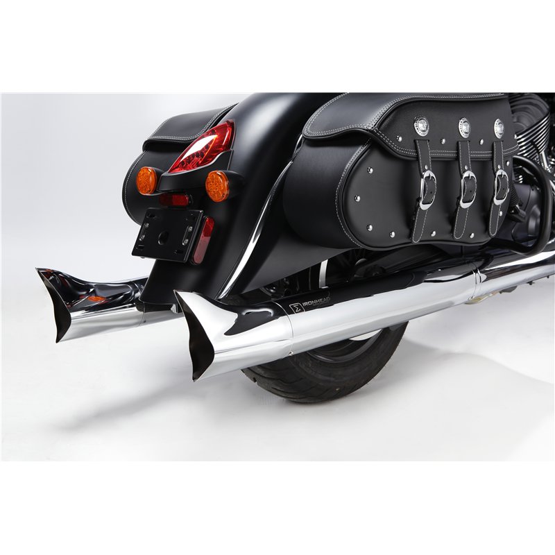 ACCESORIOS IXIL IRONHEAD END CAPS FISHTAIL END CAP (CHROME)