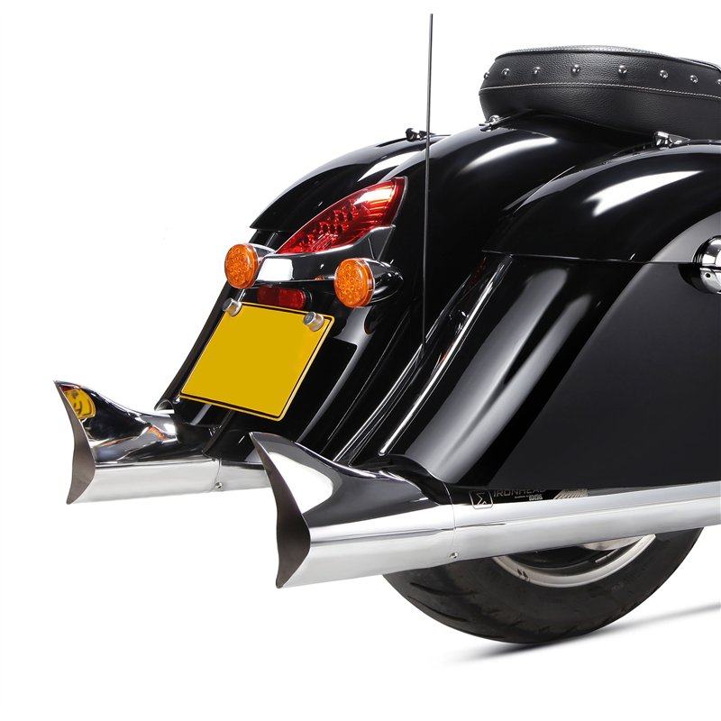 ACCESORIOS IXIL IRONHEAD END CAPS FISHTAIL END CAP (CHROME)