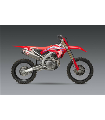 LINEA COMPLETA ESCAPE YOSHIMURA RS-12 SIGNATURE INOX/SILENCIOSO ALU/TAPA CARBONO HONDA CRF450R/RX