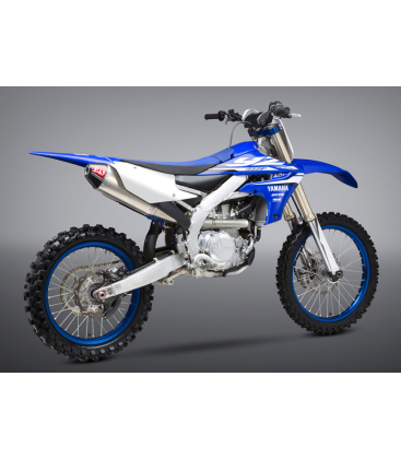 LINEA COMPLETA ESCAPE YOSHIMURA SIGNATURE RS-4, ACERO INOX, SILENCIOSO ALUMINIO, YAMAHA YZ450F