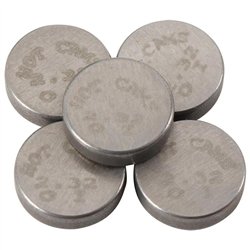 Pastillas de reglaje Hot Cams (Set 5pcs) Ø8,9 x 2,32 mm