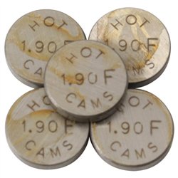 Pastillas de reglaje Hot Cams (Set 5pcs) Ø10 x 1,9 mm