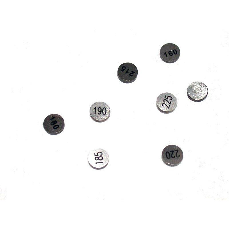 Pastillas de reglaje Hot Cams (Set 5pcs) Ø9,48 x 2,6 mm