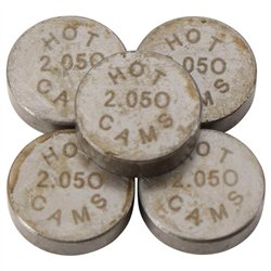 Pastillas de reglaje Hot Cams (Set 5pcs) Ø7,48 x 2,05 mm