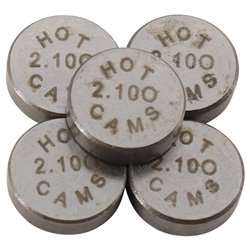 Pastillas de reglaje Hot Cams (Set 5pcs) Ø7,48 x 2,1 mm
