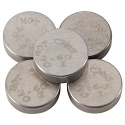 Pastillas de reglaje Hot Cams (Set 5pcs) Ø8,9 x 2,6 mm