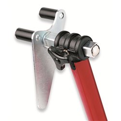 Caballete delantero universal BIKE LIFT rojo con soportes pivotantes