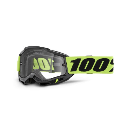GAFAS 100% ACCURI 2 ENDURO M2 AMARILLO / TRANSPARENTE