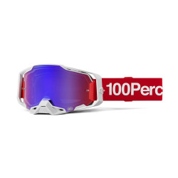 GAFAS 100% ARMEGA M2 CORBIN / ROJO AZUL ESPEJO