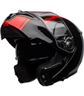 CASCO BELL SRT MODULAR RIBBON NEGRO/ROJO, TALLA L