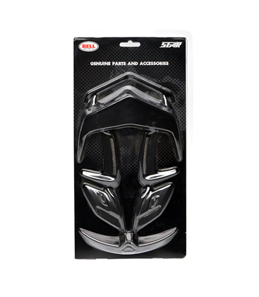 KIT DE VENTILACIÓN BELL STAR / RACE STAR / PRO STAR COLOR NEGRO MATE