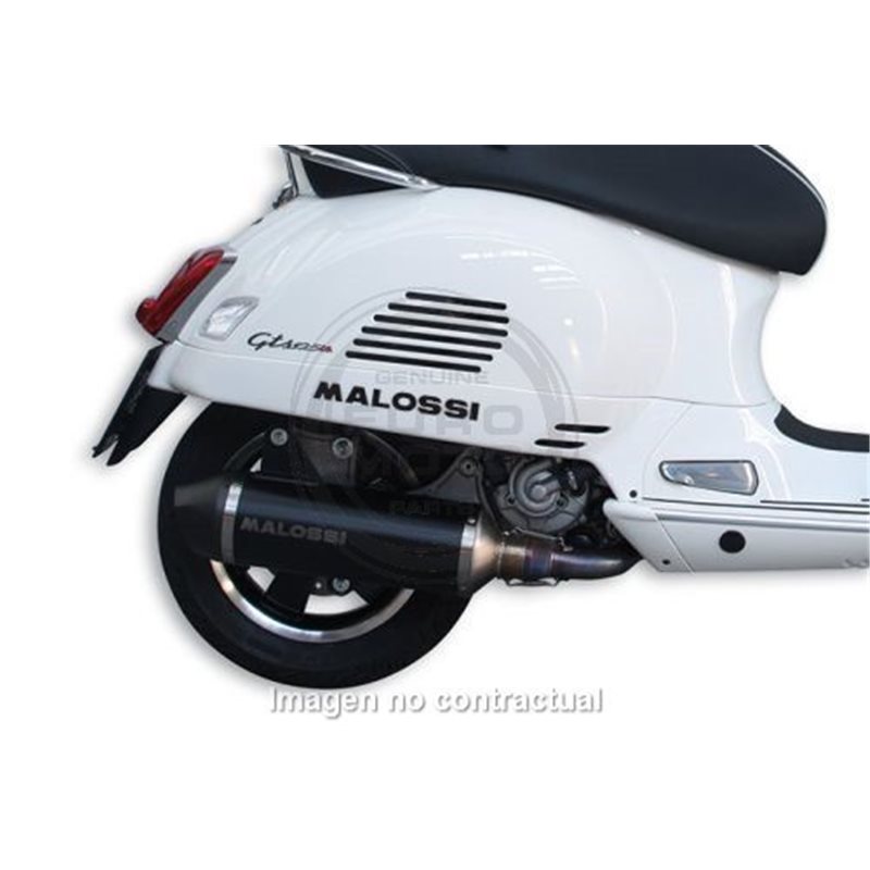 ESCAPE MALOSSI RX BLACK VESPA GT 200