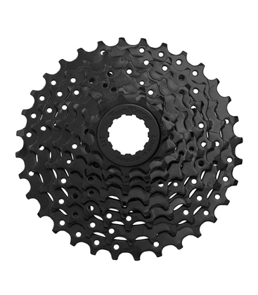 V BIKE CASSETTE BICICLETA 8 VELOCIDADES. DESARROLLO 11/32 (TIPO HG) NEGRO