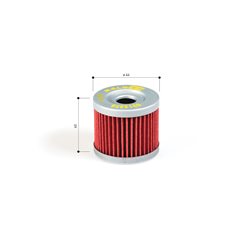 FILTRO ACEITE MALOSSI SUZUKI UH BURGMAN 125, 150
