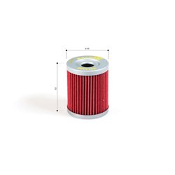 FILTRO ACEITE MALOSSI SUZUKI BURGMAN 250, 400