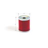 FILTRO ACEITE MALOSSI SUZUKI BURGMAN 250, 400