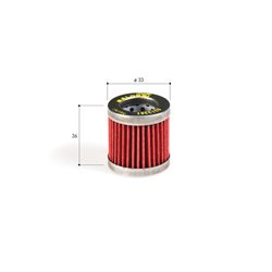 FILTRO ACEITE MALOSSI PIAGGIO 125/150 4T
