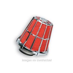 FILTRO AIRE C/CAJA CROMADA CARBURADOR PHBL JOG