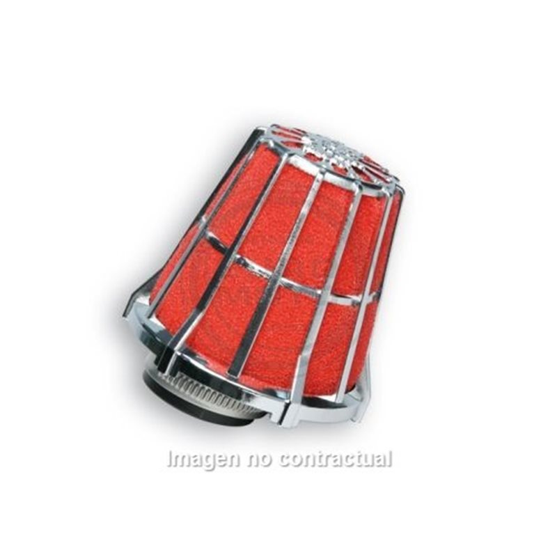 FILTRO AIRE C/CAJA CROMADA CARBURADOR PHBL JOG FILTRO AIRE C/CAJA CROMADA CARBURADOR PHBL JOG