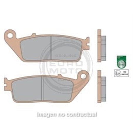PASTILLA FRENO MALOSSI MHR TRASERA HONDA SW 400
