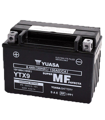 Daelim NS III Otello Eco Euro2 125 2004-2005 Bateria YUASA Precargadas sin Mant.
