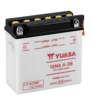 Gilera RV 200 1985-1987 Bateria YUASA Convencionales