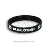 PULSERA MALOSSI K-BELT NEGRA