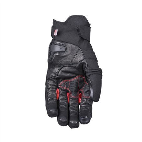 GUANTES FIVE BOXER EVO WP NEGRO / ROJO