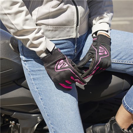 GUANTES FIVE GLOBE WOMAN NEGRO