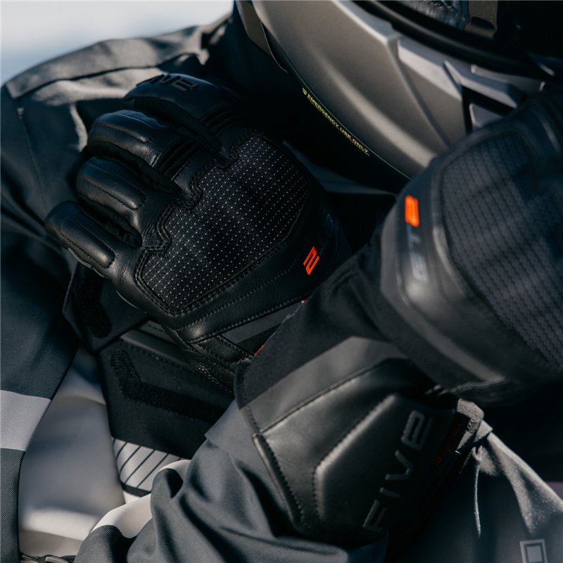 GUANTES FIVE GT2 EVO WP NEGRO