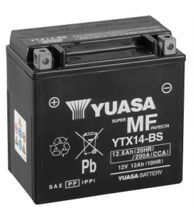 Royal Enfield Continental GT Euro5 650 2021-2022 Bateria YUASA Sin Mantenimiento