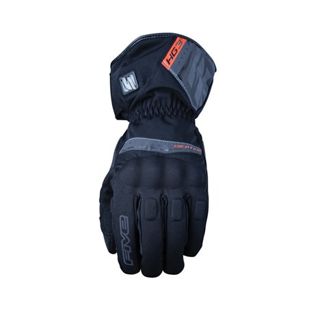 GUANTES FIVE HG3 WP NEGRO
