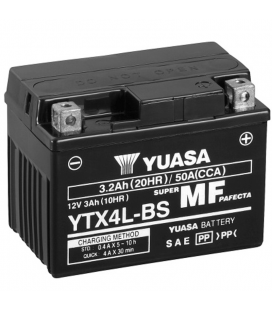 Suzuki AP R / T R7 50 1994-1997 Bateria YUASA Sin Mantenimiento