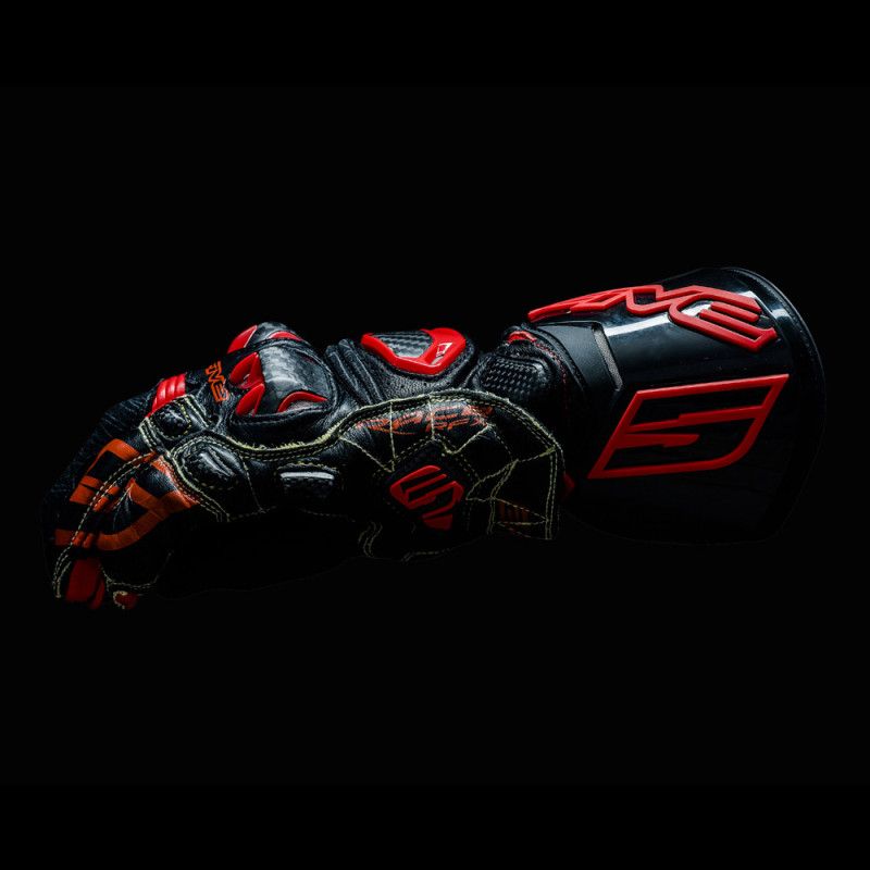 GUANTES FIVE RFX RACE V2 NEGRO / ROJO