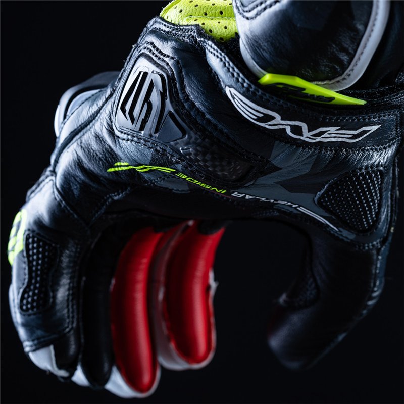 GUANTES FIVE RFX1 REPLICA CAMO / ROJO