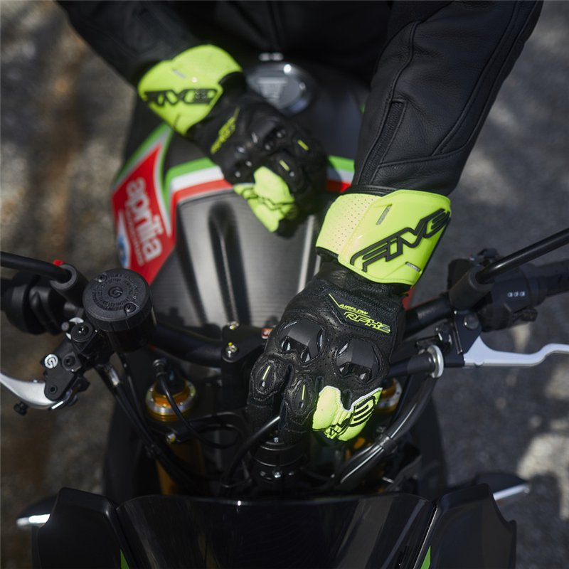 GUANTES FIVE RFX2 AIRFLOW NEGRO