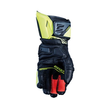 GUANTES FIVE RFX2 AIRFLOW NEGRO / AMARILLO FLUOR