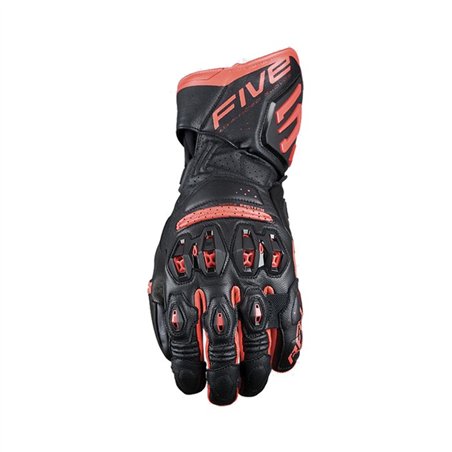 GUANTES FIVE RFX3 EVO NEGRO / ROJO