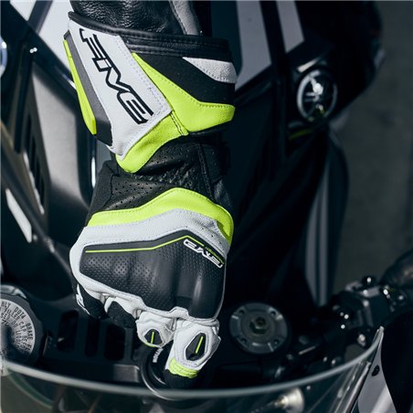 GUANTES FIVE RFX4 EVO NEGRO / BLANCO / ROJO