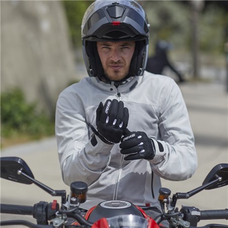 GUANTES FIVE RS3 EVO AIRFLOW NEGRO / ROJO