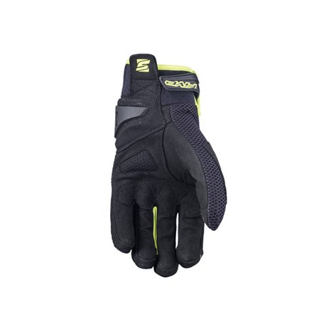 GUANTES FIVE RS5 AIR NEGRO / AMARILLO FLUOR