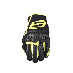 GUANTES FIVE SF3 NEGRO / AMARILLO FLUOR