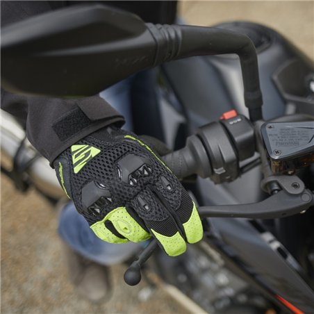 GUANTES FIVE STUNT EVO AIRFLOW NEGRO / AMARILLO FLUOR