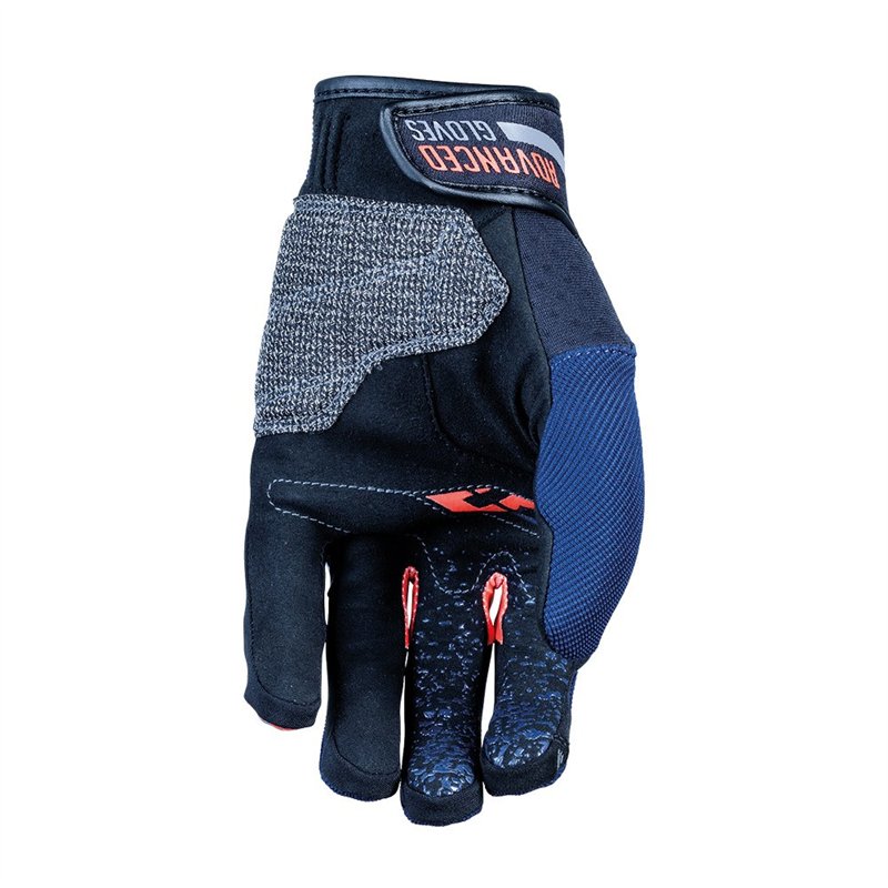 GUANTES FIVE TFX4 AZUL / ROJO