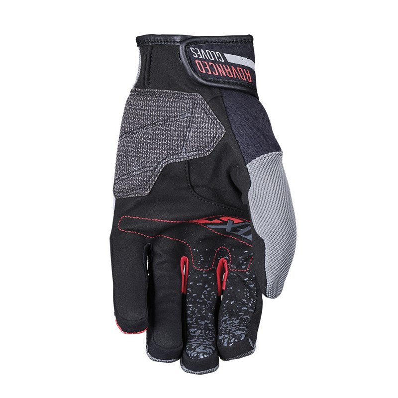 GUANTES FIVE TFX4 GRIS / ROJO