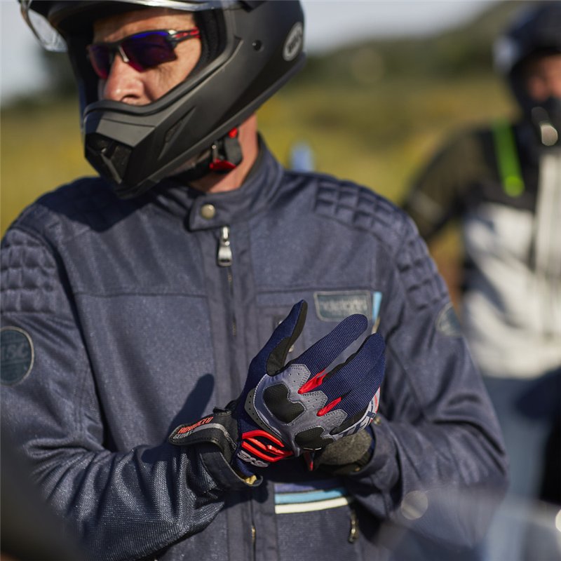 GUANTES FIVE TFX4 GRIS / ROJO