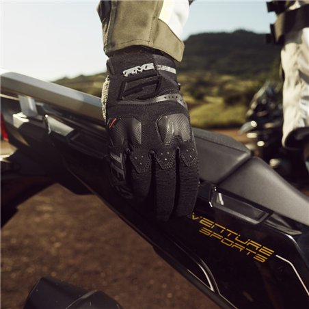 GUANTES FIVE TFX4 NEGRO / NARANJA FLUOR