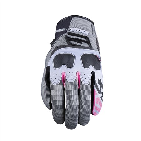 GUANTES FIVE TFX4 WOMAN GRIS / ROSA