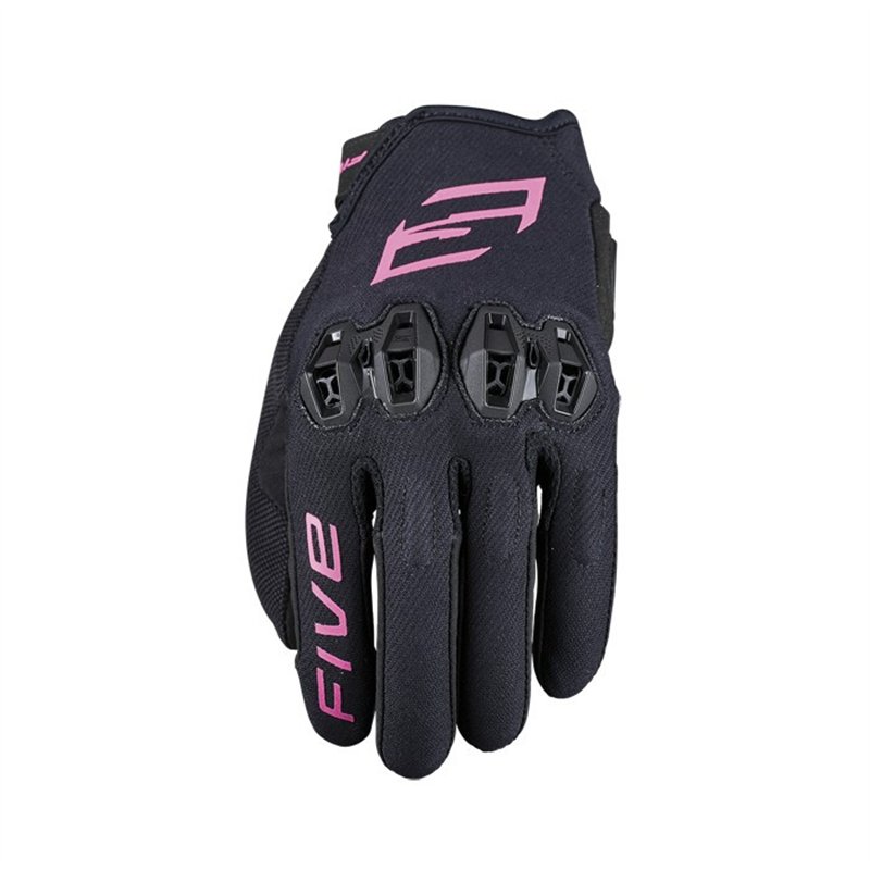 GUANTES FIVE TRICKS WOMAN NEGRO / ROSA
