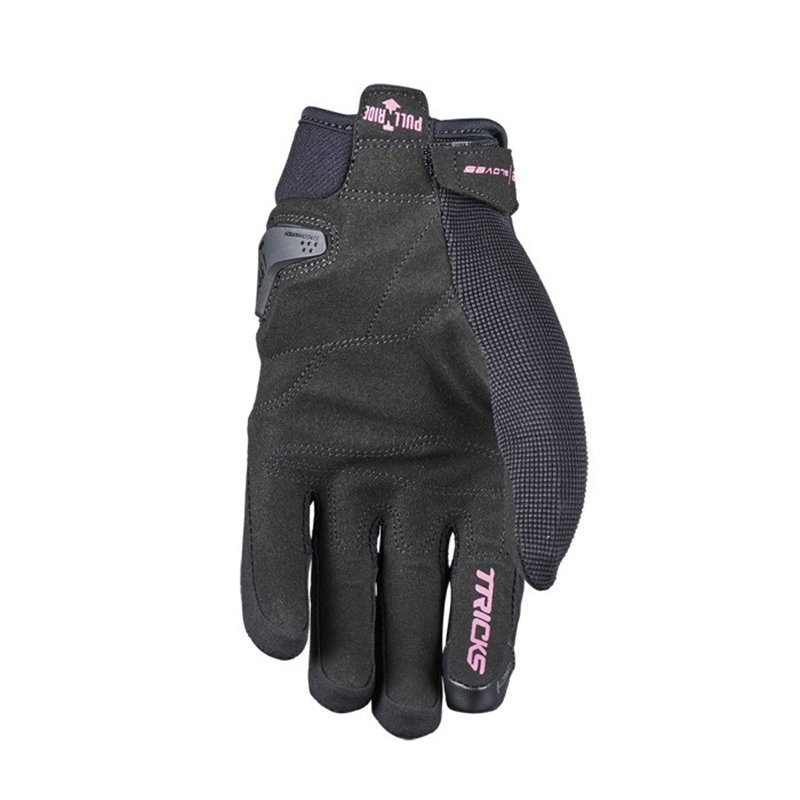 GUANTES FIVE TRICKS WOMAN NEGRO / ROSA